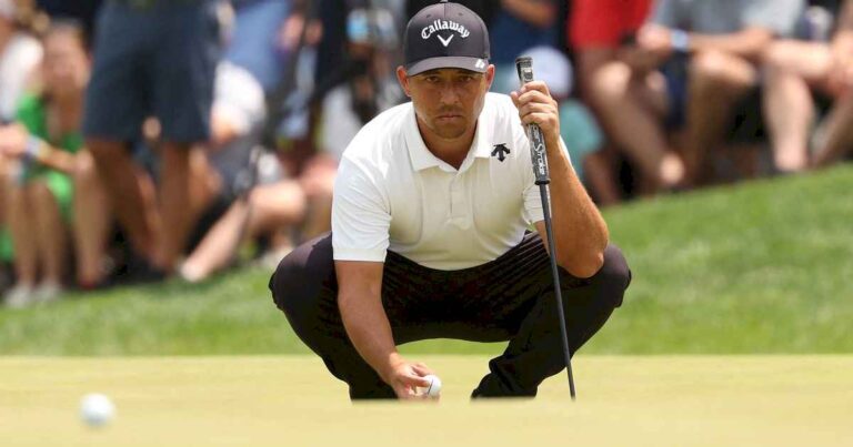 pga-championship:-schauffele-manda-con-una-primera-vuelta-historica,-el-argentino-tosti-se-ilusiona-y-tiger-woods-tuvo-un-mal-comienzo