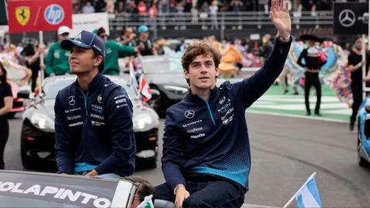 Los integrantes de Williams y una emotiva despedida a Franco Colapinto: «Mereces un asiento»