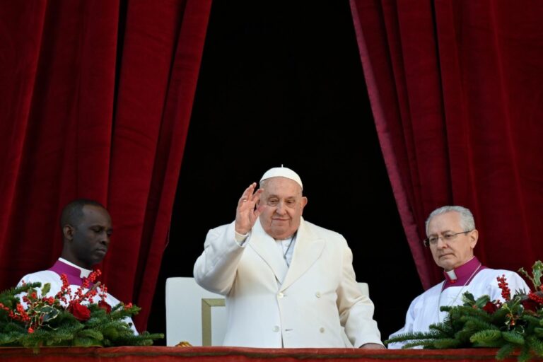 El mensaje del papa Francisco para esta Navidad: Que callen las armas en Ucrania y Oriente Medio