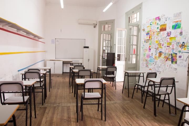 Paro docente: escuelas abiertas hay maestros en clase?