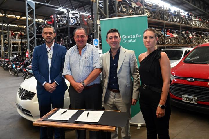 Compactarán 400 motos en la ciudad de Santa Fe