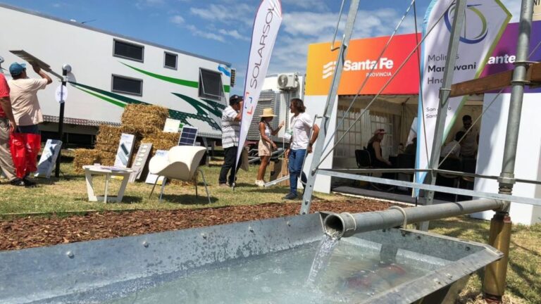Santa Fe en Expoagro: créditos, negocios y políticas públicas
