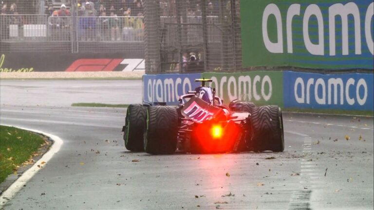 Fórmula 1: Pésimo debut del competidor de Colapinto en el Gran Premio de Australia