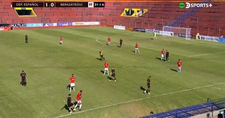 Primera C: a Deportivo Español se le escapó el triunfo y la insólita roja en Berazategui