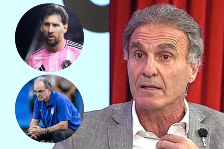 Óscar Ruggeri opinó sobre la ausencia de Lionel Messi y opinó sobre Marcelo Bielsa