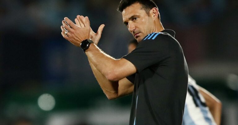 La emoción de Scaloni: quién lo hizo lagrimear?