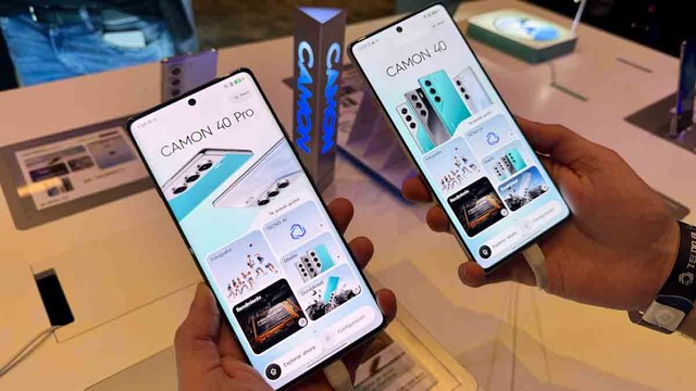 Tecno lanza su nueva serie Camon 40, con inteligencia artificial propia