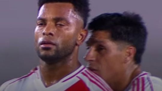 El polémico cruce de Enzo Pérez con Borja que se volvió viral: «No te tirés más»