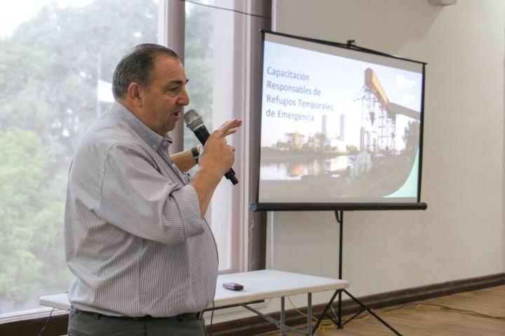 Capacitan a responsables de refugios temporales para actuar ante la emergencia