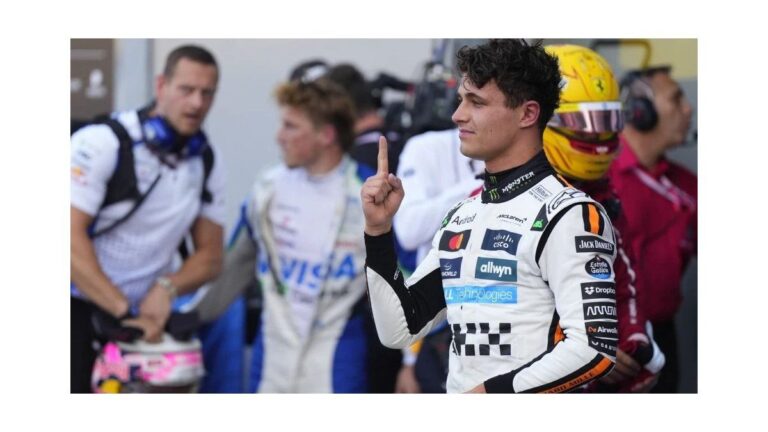 El romance de Lando Norris con una modelo portuguesa que revolucionó las redes sociales