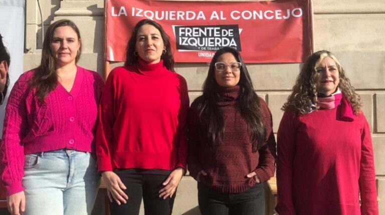 El Frente de Izquierda Unidad presentó sus listas para el Concejo municipal