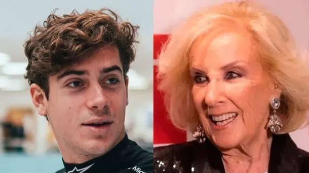 Emotivo mensaje de Mirtha Legrand para Franco Colapinto