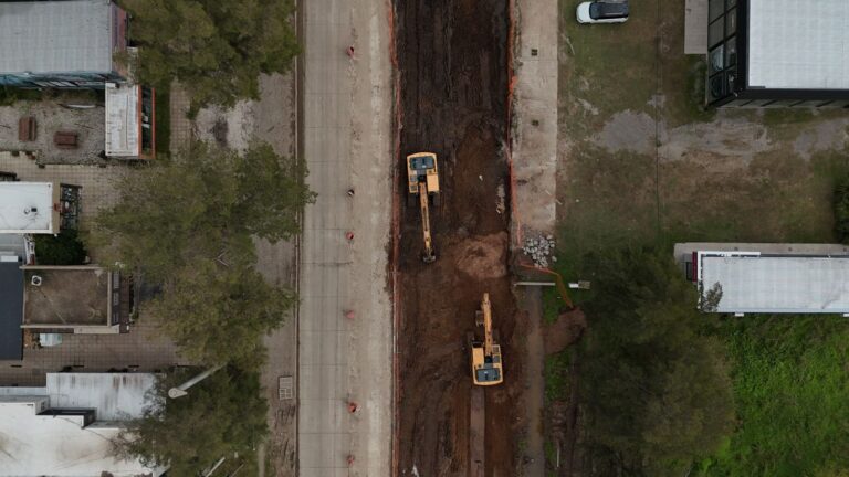 Provincia avanza con la duplicación de calzada de la Avenida Newbery en Rosario