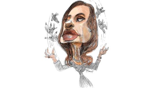 Cristina y las rebanadas de la historia política