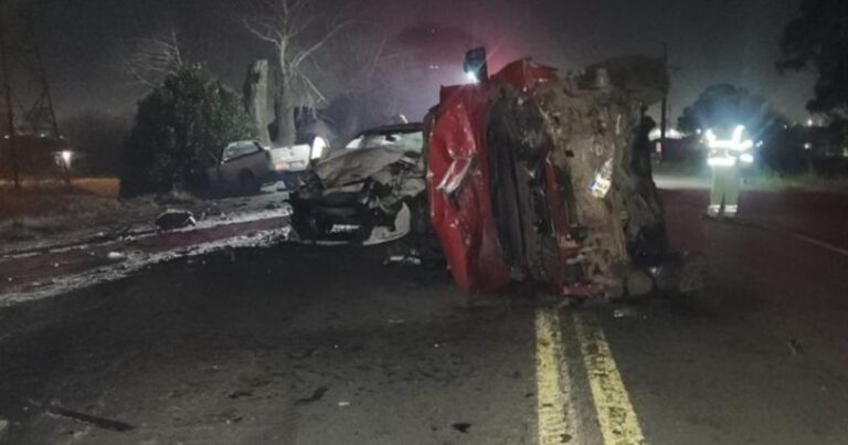 Triple choque en Tandil: murió un joven en un trágico accidente en la ruta 226