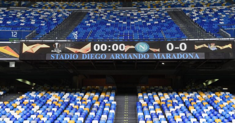 Por qué el Napoli podría abandonar el mítico estadio que honra a Diego Maradona