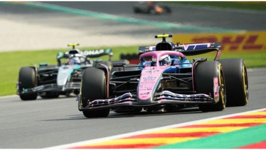 Colapinto quedó eliminado en la Q1 y largará desde el 17 puesto en el Gran Premio de Bélgica