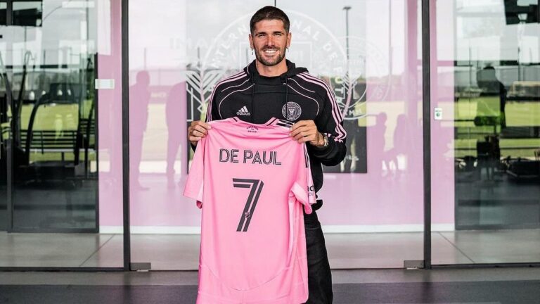 Rodrigo De Paul llegó a Inter Miami y ya se llevó todos los elogios de David Beckham