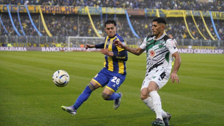 Central: En el primero como titular, Cantizano jugó apenas 45 minutos ante los sanjuaninos