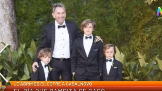 Daniel Casalnovo y la lujosa sorpresa que recibió tras el casamiento Pampita y Roberto García Moritán