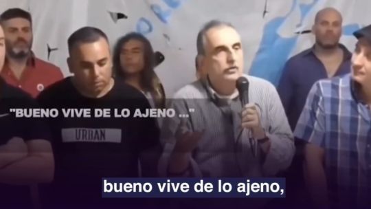 «Voy de caño» y «respeto al oficio de chorro»: el video contra Kicillof, Moreno, Grabois y Dady Brieva que compartió Manuel Adorni