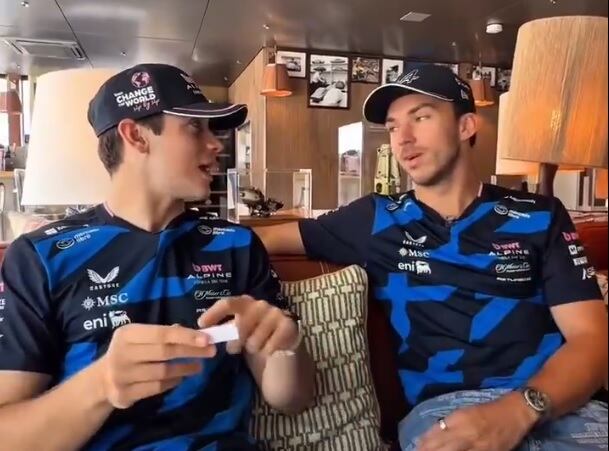 El ácido planteo de Franco Colapinto a Pierre Gasly sobre un territorio de ultramar francés: A quién le robaron esas islas?»