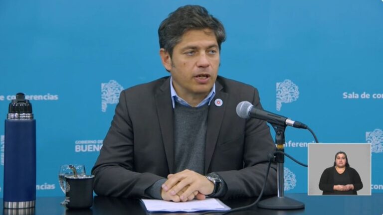 Axel Kicillof anunció un proyecto de ley para reactivar la obra pública nacionalenlaProvincia