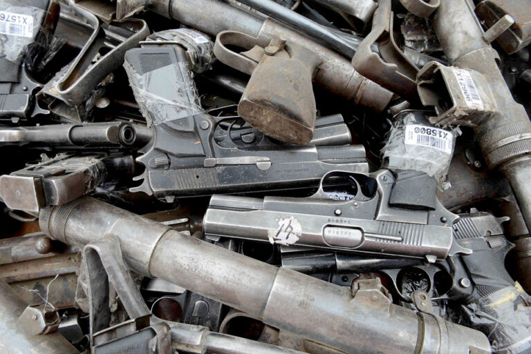 Campaña ciudadana contra la liberalización de la tenencia de armas