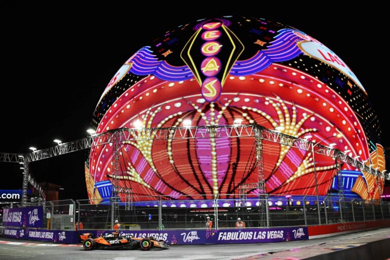 Franco Colapinto, en vivo, en la prueba de clasificación del Gran Premio de Las Vegas