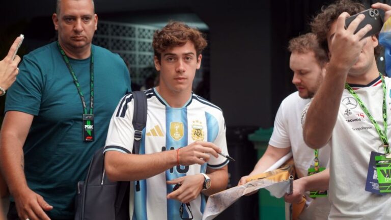 El momento del año de Franco Colapinto en el 2025, con la presencia de La Capital en Interlagos