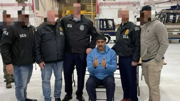 Welcome to America: la insólita chicana de la marca del buzo que usó Maduro en su llegada a la cárcel