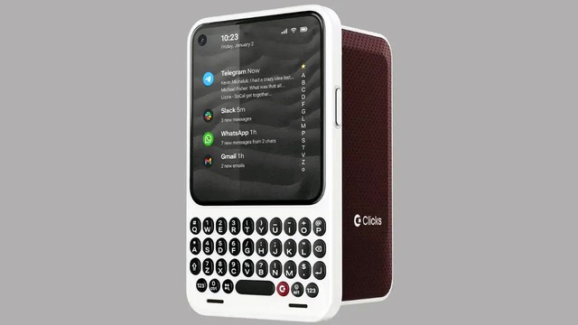 Vuelven los celulares con teclado: así es el móvil con Android que resucita los botones físicos