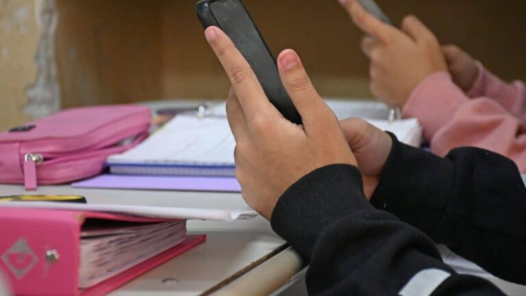 Santa Fe avanza hacia la prohibición de los celulares en las escuelas por el impacto en la salud mental