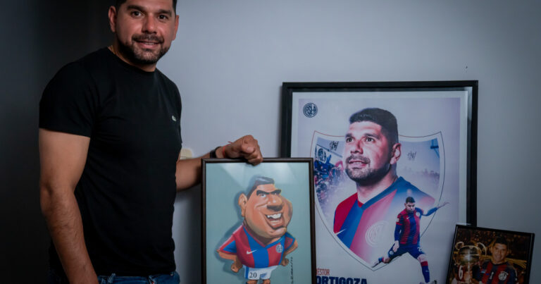 San Lorenzo suspendió a Ortigoza por un año como socio