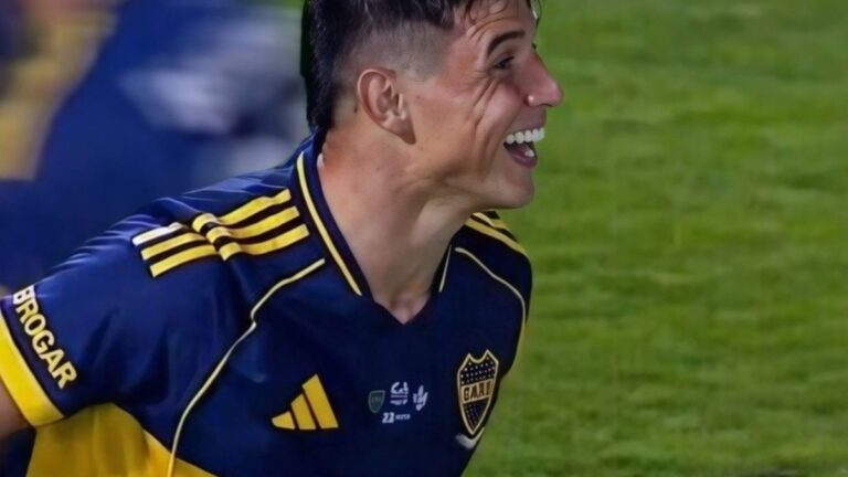 El doble errado de Adam Bareiro en la primera chance que tuvo en su debut en Boca