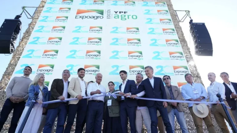 Abrió Expoagro 2026 en San Nicolás: expectativa por créditos y retenciones
