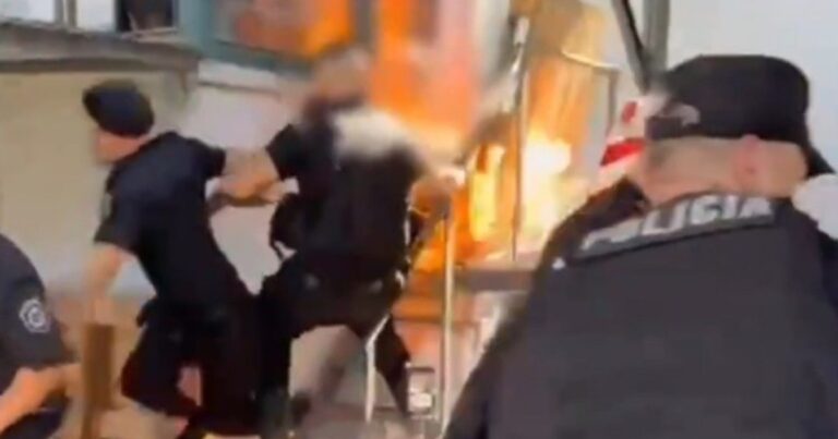 Giro en el caso del vigilador que se prendió fuego en Rosario: investigan si las llamas fueron por el mal uso de una Taser