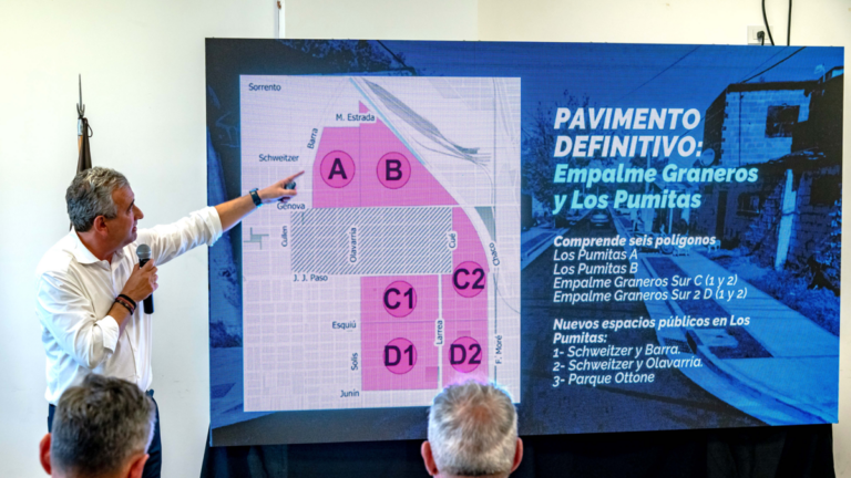 La urbanización integral en Empalme Graneros y Los Pumitas se pondrá en marcha a fines de abril
